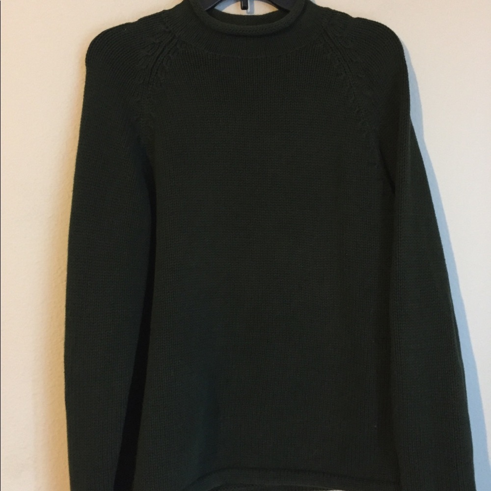 Dark Green J Crew Sweater